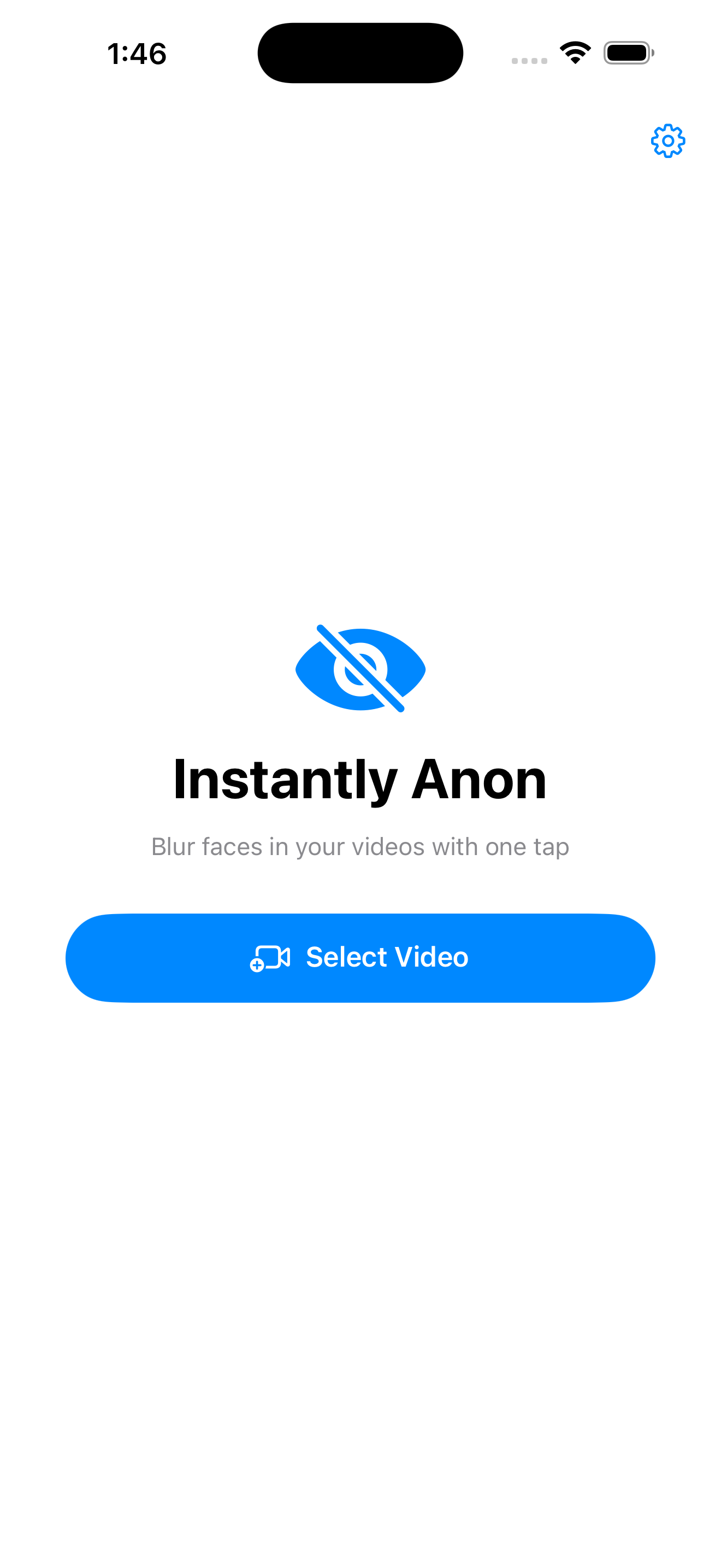 Instantly Anon app screenshot